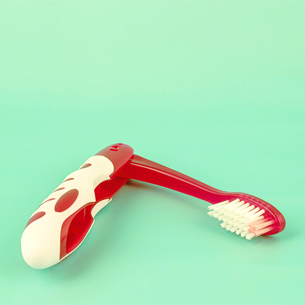 Standing Toothbrush Holder with Microban