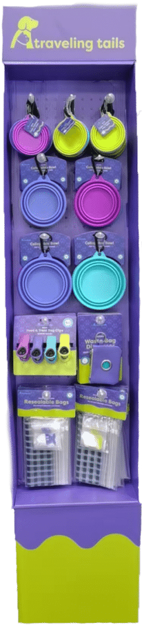 Traveling Tails Planogram Tall